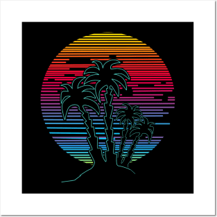 Tropical Summer Posters and Art